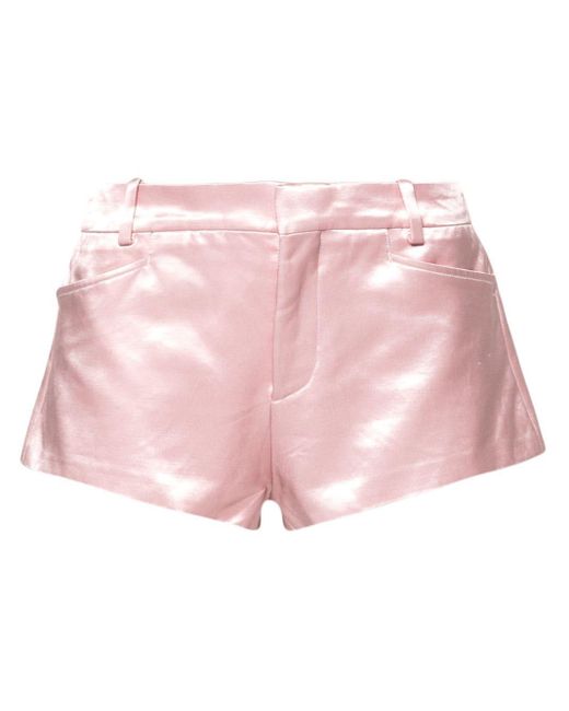 Tom Ford Pink Duchess Mini Shorts