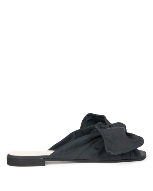 N°21 Black Bow-Detail Sandals