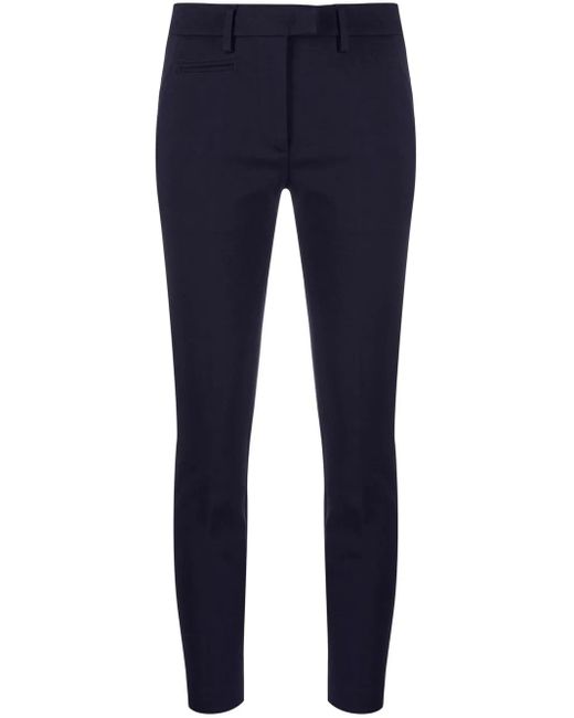 Dondup Cropped Broek in het Blue