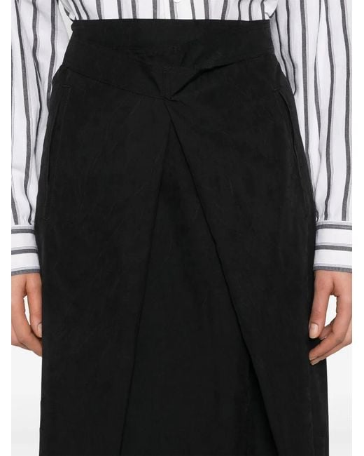 YMC George Midi-Rok in het Black