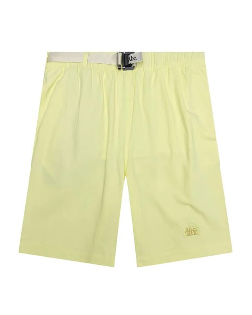 Shorts Con Fibbia di Advisory Board Crystals in Yellow da Uomo
