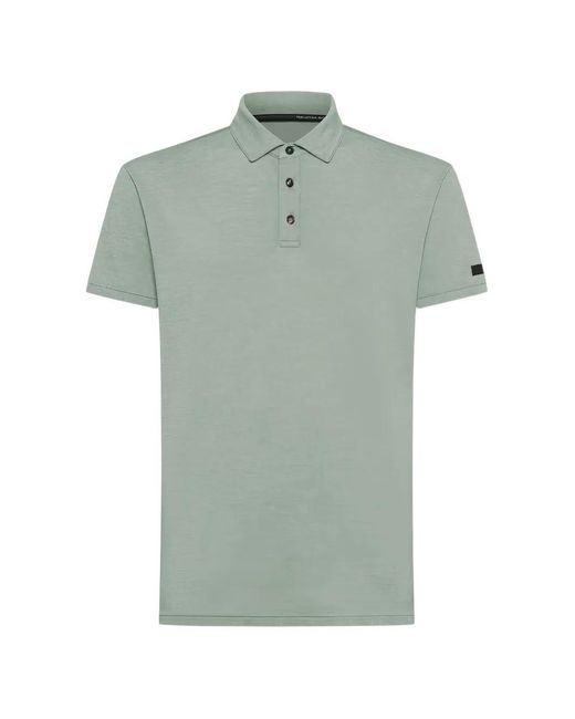 Rrd Green Buttoned Polo Shirt for men