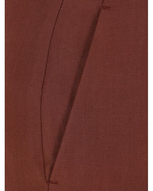 Brunello Cucinelli Plooibroek in het Brown