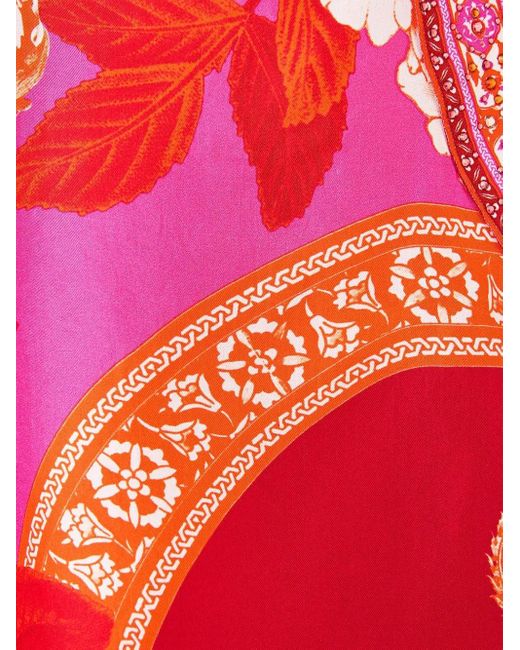 Camilla Red Tiles Of Türkiye Mini Dress