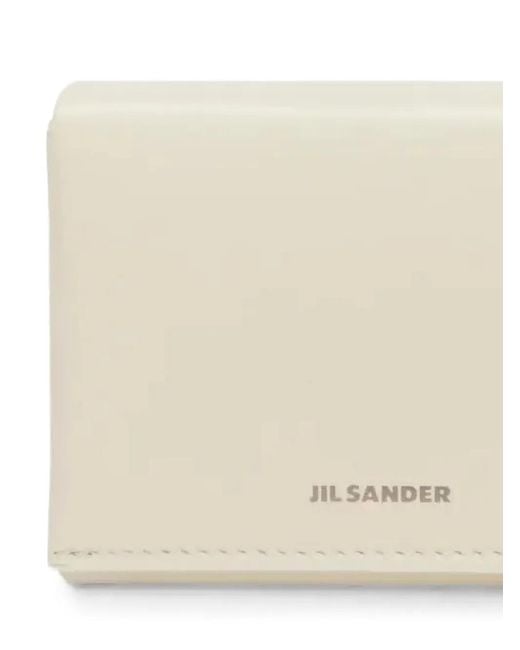 Jil Sander Natural Logo Wallet for men