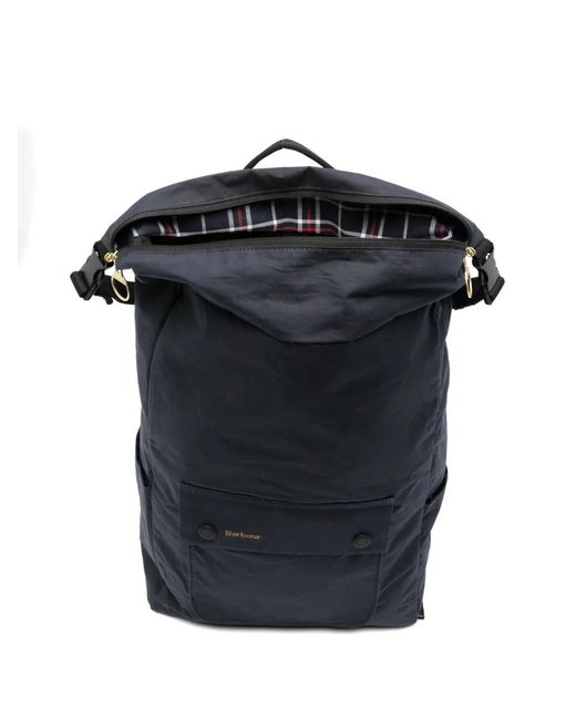 Barbour Transport Foldover Rugzak in het Black voor heren