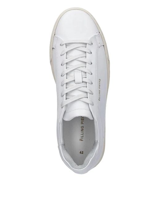 Filling Pieces White Tiebreak Core Sneakers