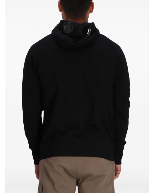 C P Company Kapuzenjacke Mit Goggle-Detail in Black für Herren