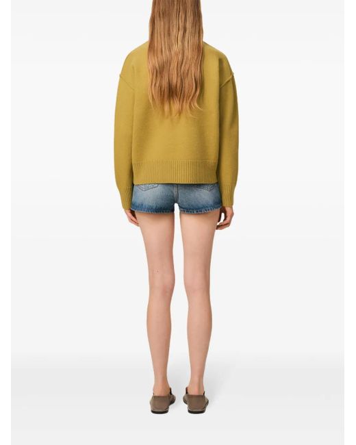 AMI Ami De Coeur ポロシャツ Yellow