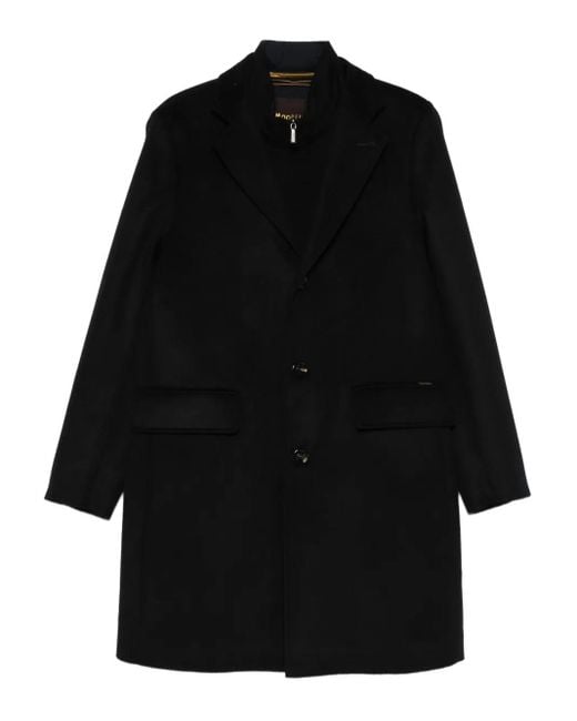Abrigo Con Botones Moorer de hombre de color Black