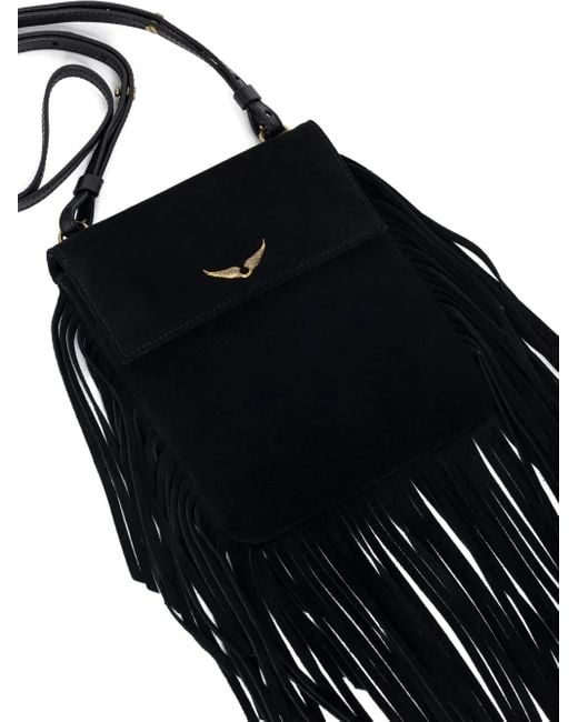 Zadig & Voltaire Black Rock Nano Schultertasche