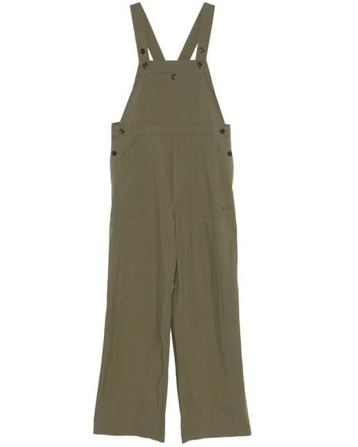 P.A.R.O.S.H. Green Poplin Jumpsuit
