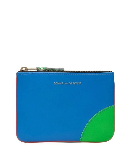 Comme des Garçons Blue Super Fluo Wallet