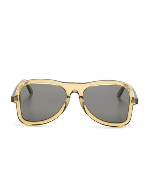 Séfr Gray Aster Pilot-frame Sunglasses for men