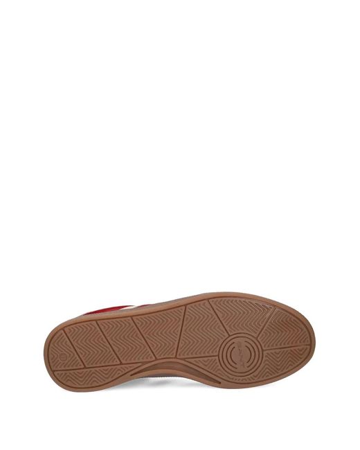 Gant Red Cuzmo Stripe Panelled Sneakers for men