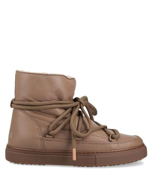 Inuikii Brown Leather Boots