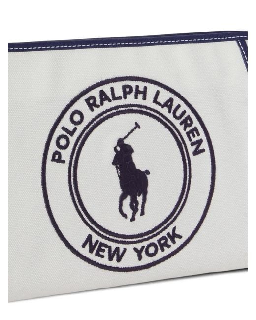 Polo Ralph Lauren Gray Trim Pouch