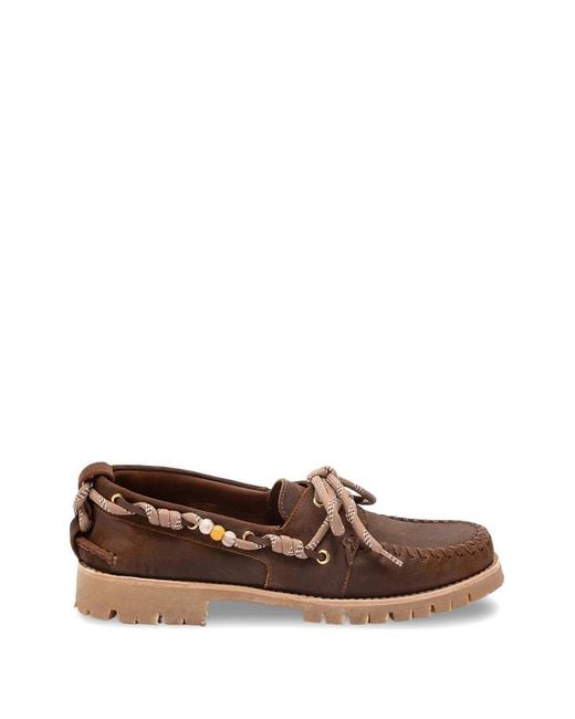 Golden Goose Deluxe Brand Brown Cruise Suede Loafers for men