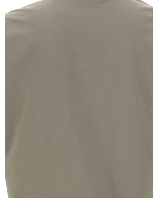 Diktat Gray Short-Sleeve Crew-Neck T-Shirt for men
