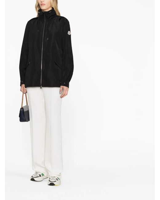Moncler Black Enet Drawstring Jacket