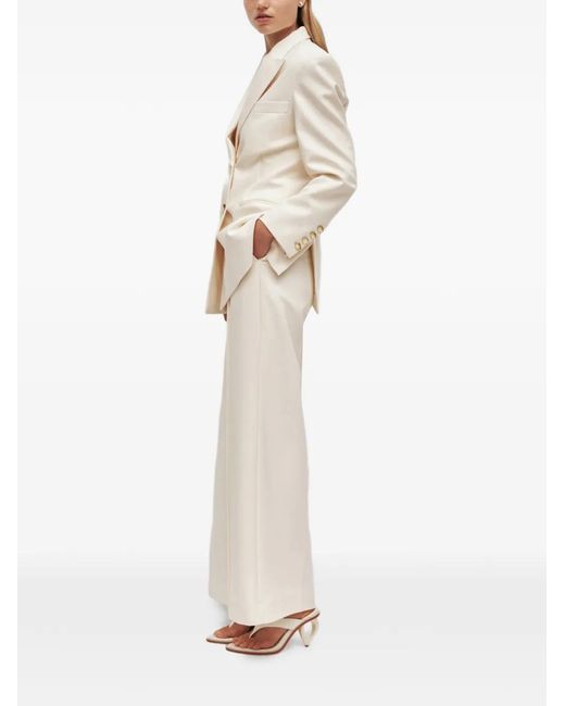 Aje. Natural Vortex Pressed-Crease Trousers