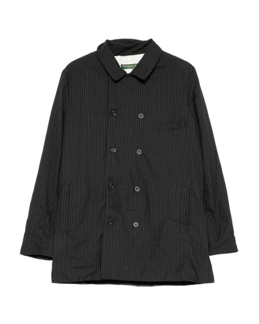 メンズ Paul Harnden ストライプ ダブルジャケット Black