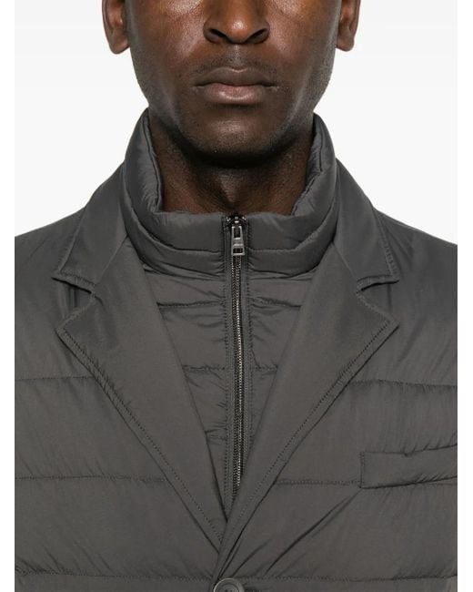 La Giacca Down Jacket di Herno in Gray da Uomo