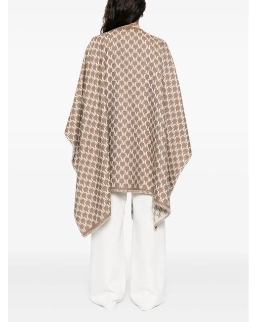 Capa Con Monograma Max Mara de color Natural