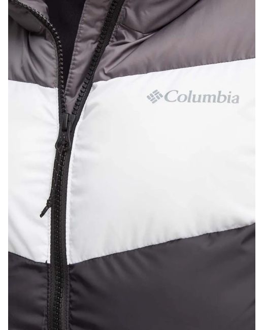 Columbia Puffect Ii Donsjack Met Colourblocking in het Gray