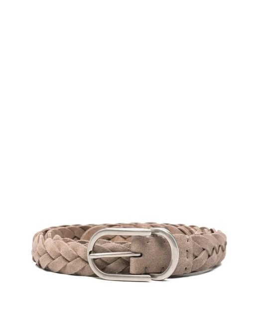 Brunello Cucinelli Multicolor Leather Belt for men