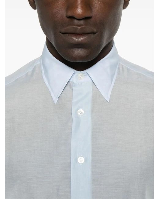 メンズ Lardini Navid シャツ Blue