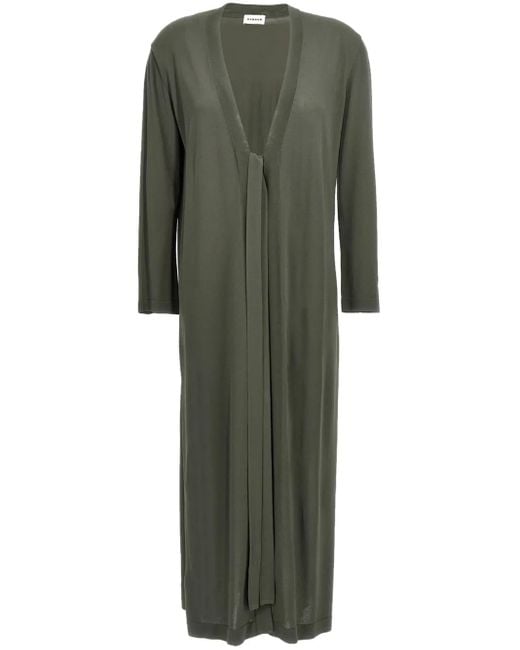 P.A.R.O.S.H. Green V-Neck Cardigan
