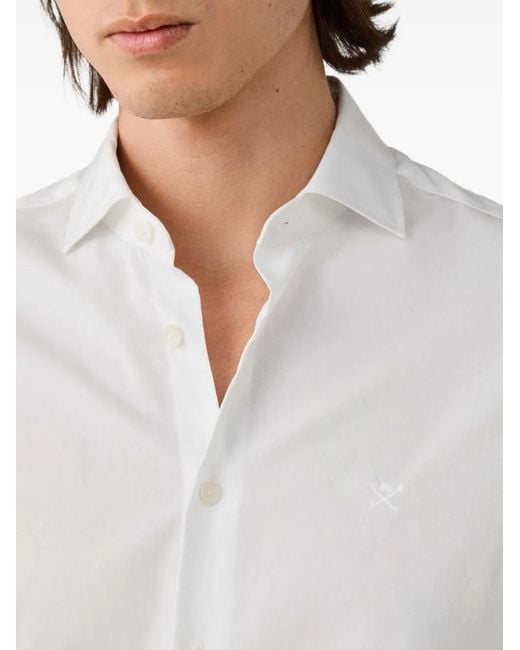 Hackett White Kent Tailored Shirt for men