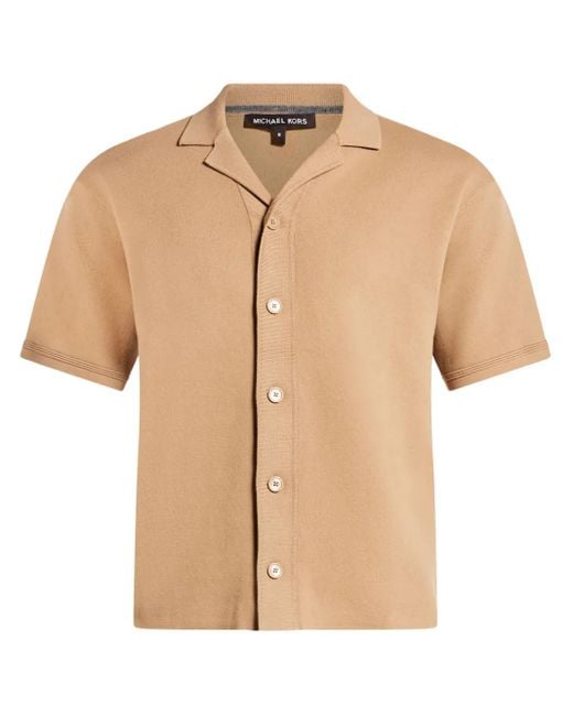 Michael Kors Natural Double Knit Shirt for men