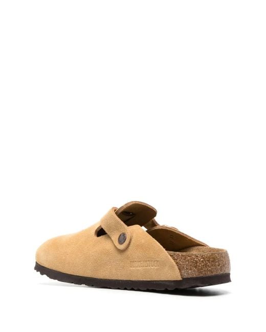Birkenstock Multicolor Boston Suede Clogs