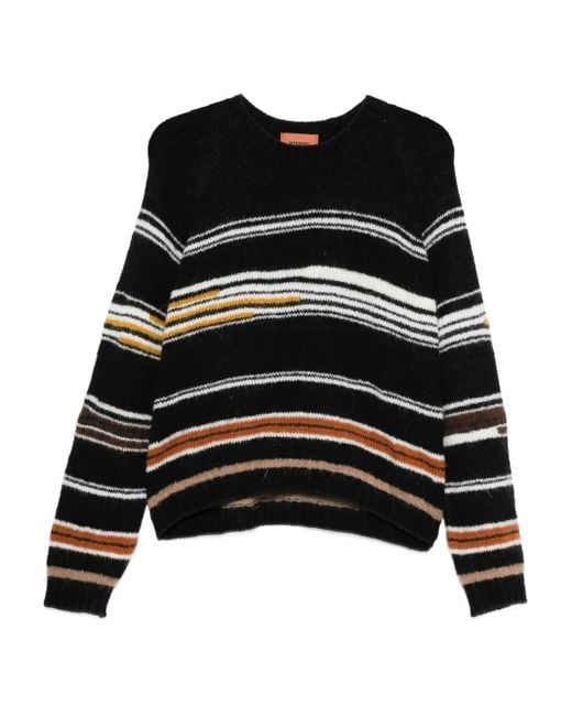 Maglione A Righe di Missoni in Black
