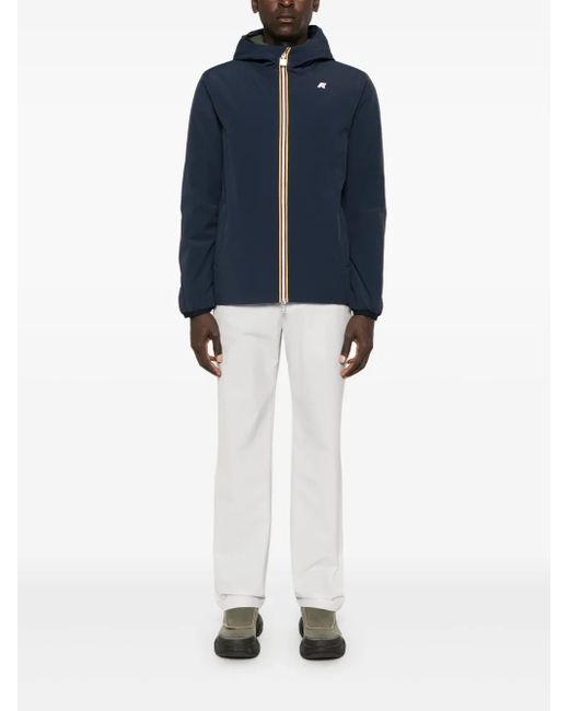 K-Way Blue St Warm Jacket for men