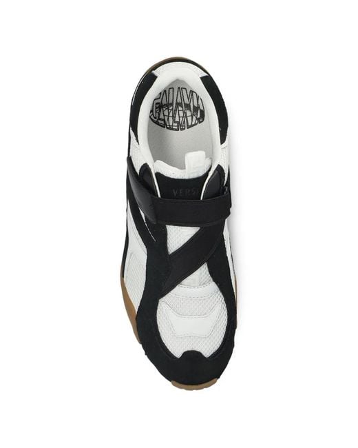 Versace Black Sports Shoes for men