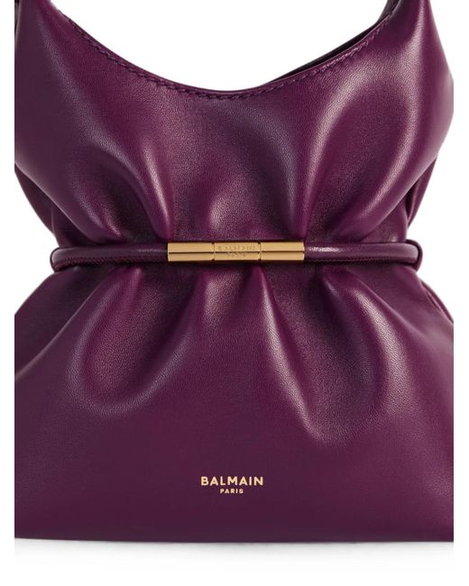 Balmain Purple Sphynx Mini Bag