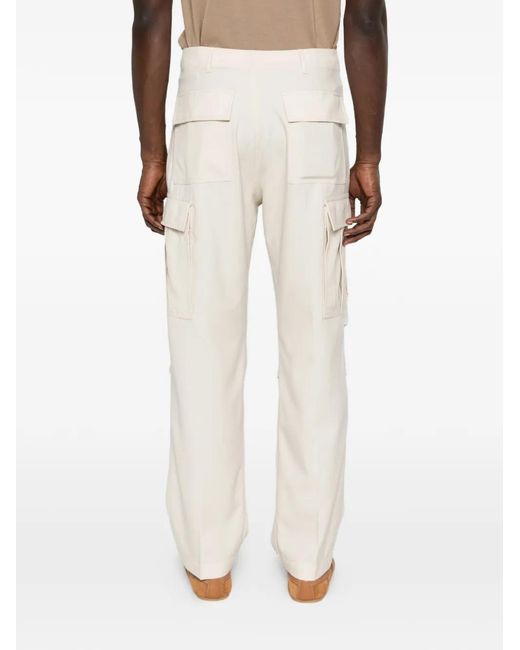 Tom Ford White Cargo-Pocket Trousers for men