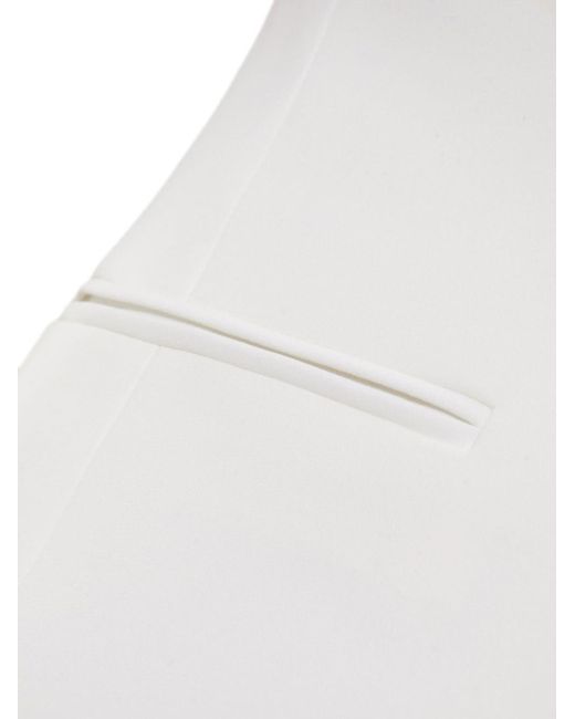 Blazer La Veste Ovalo con botones Jacquemus de color White