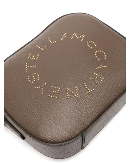 Stella McCartney Brown Verzierte Umhängetasche