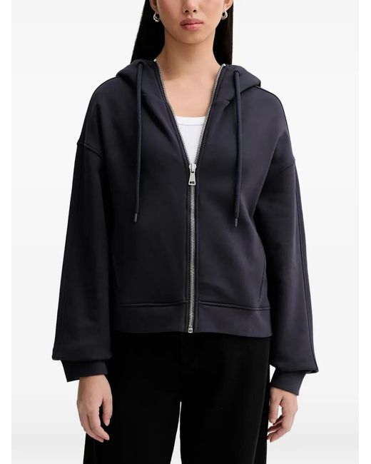 Marc O' Polo Black Zip-Fastening Hoodie