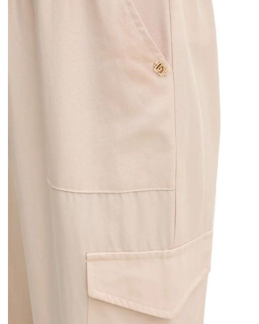 GAUDI Natural Pantalon À Lien De Resserrage