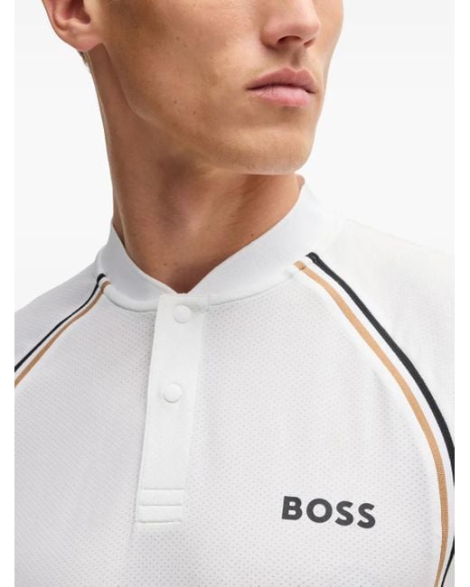 メンズ Boss ポロシャツ White