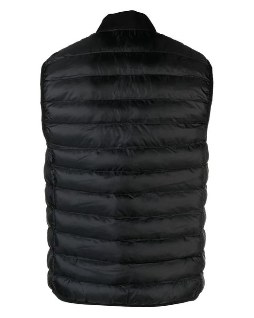 Lacoste Black Golf Essentials Padded Gilet for men