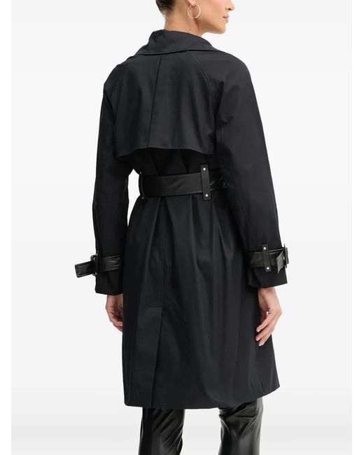 Guess Black Belted Coat