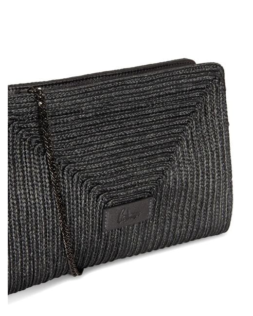 Castaner Gray Bali Clutch Bag