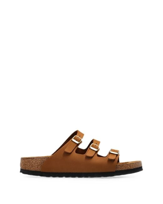 Birkenstock Brown Florida Fresh Leather Sandals
