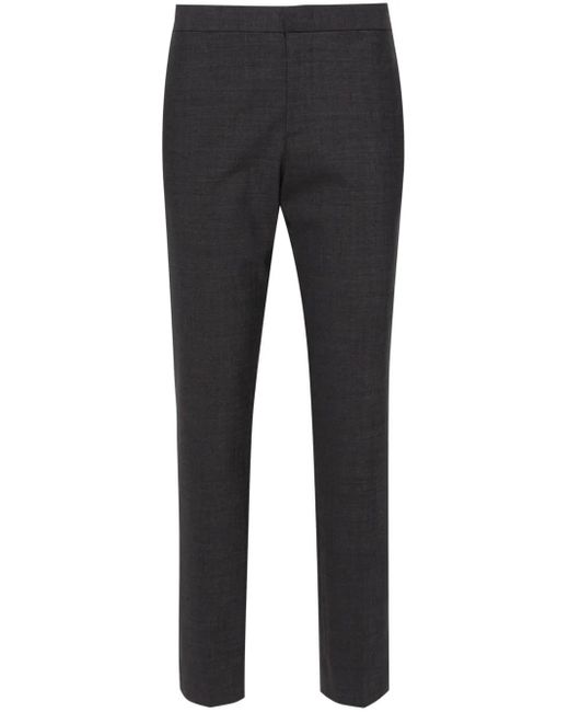 Fabiana Filippi Gray Cropped Tailored Trousers